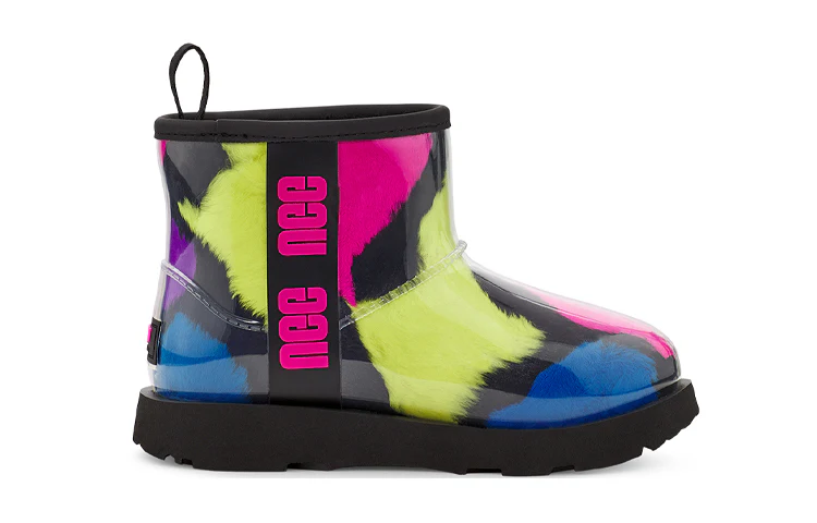 UGG Classic Clear Mini Party Spots 1124910K-BLK