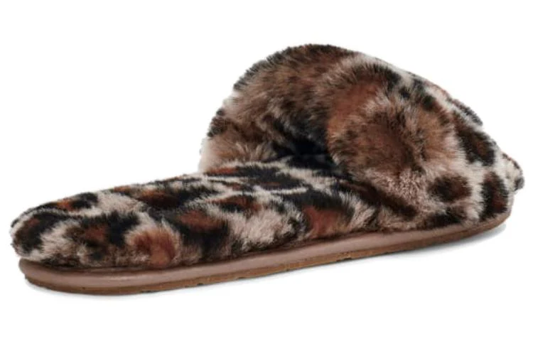 (WMNS) UGG W Fluff Slides II 'Leopard' 1127483-AMP