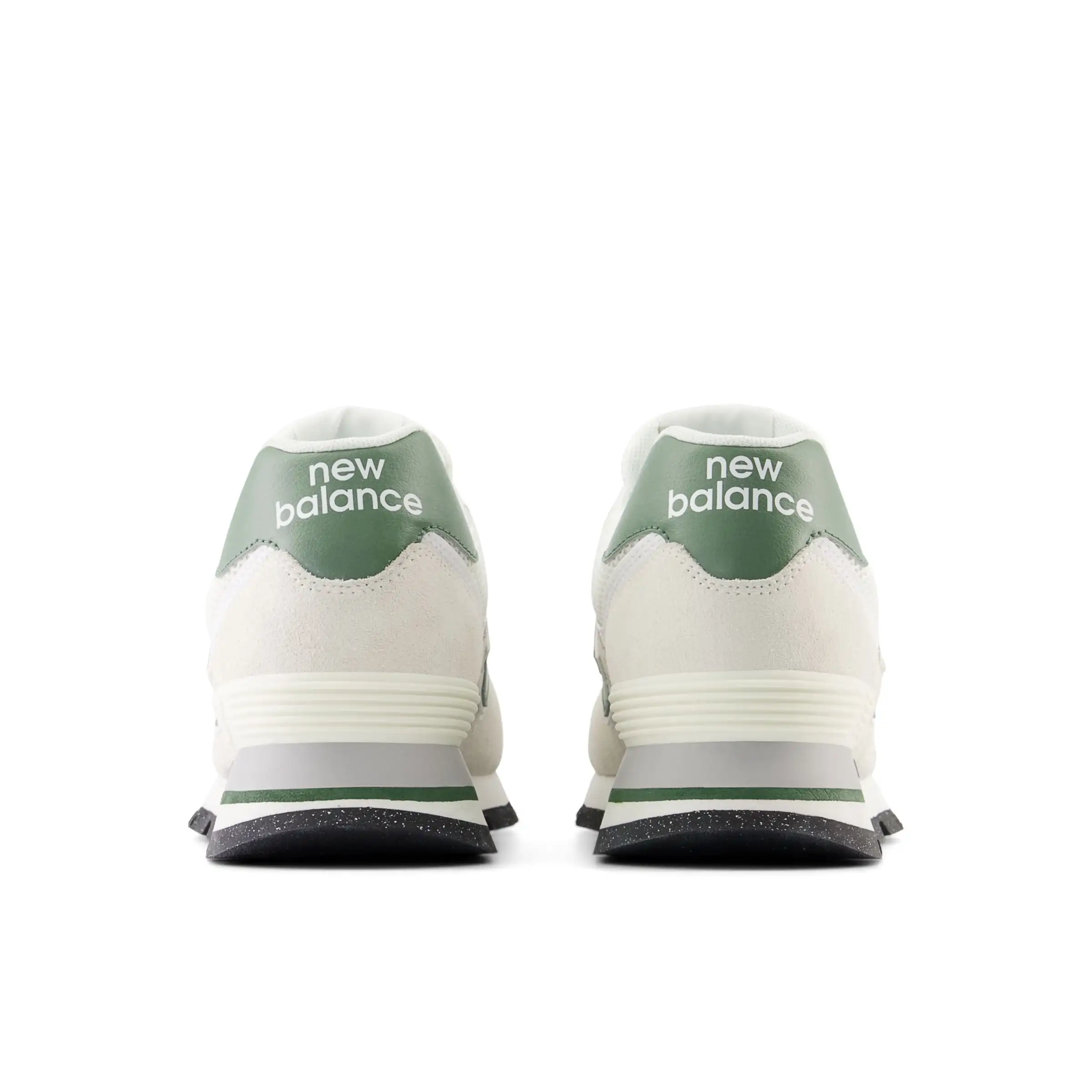 574 - White with Green