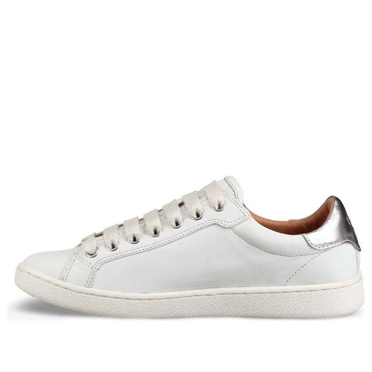 (WMNS) UGG Milo Leather Trainer 1019107-WHT