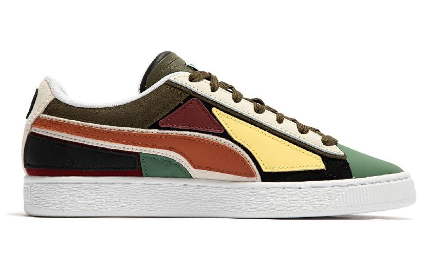 PUMA Suede 'Layers - Deep Olive Warm Chestnut' 387480-02