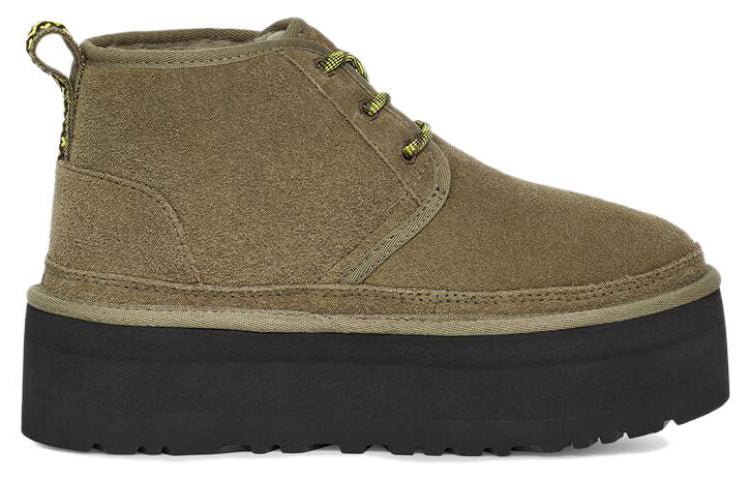 (WMNS) UGG Neumel Heritage Platform 'Burnt Olive' 1130604-BTOL