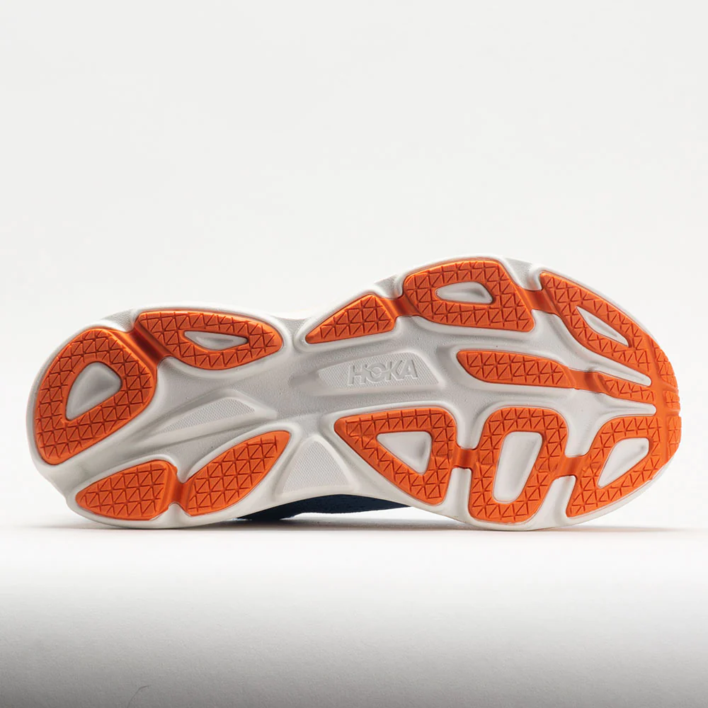 HOKA Bondi 8 Coastal Sky/Vibrant Orange