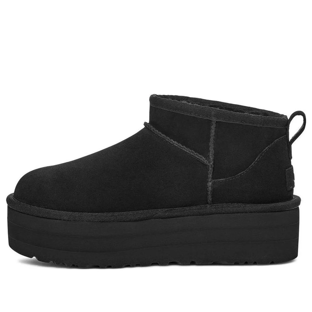 (WMNS) UGG Classic Ultra Mini Platform 'Black' 1135092-BLK