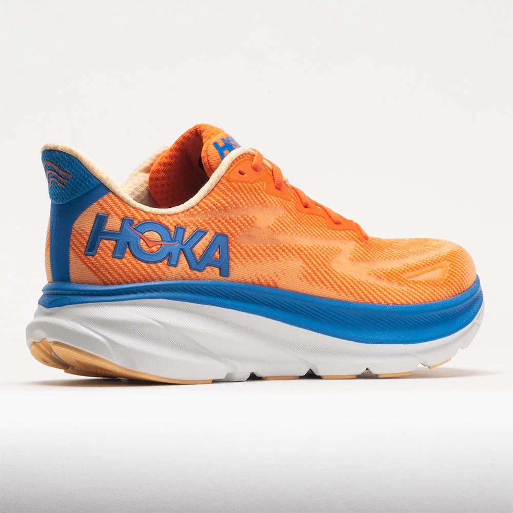 HOKA Clifton 9 Men's Vibrant Orange/Impala