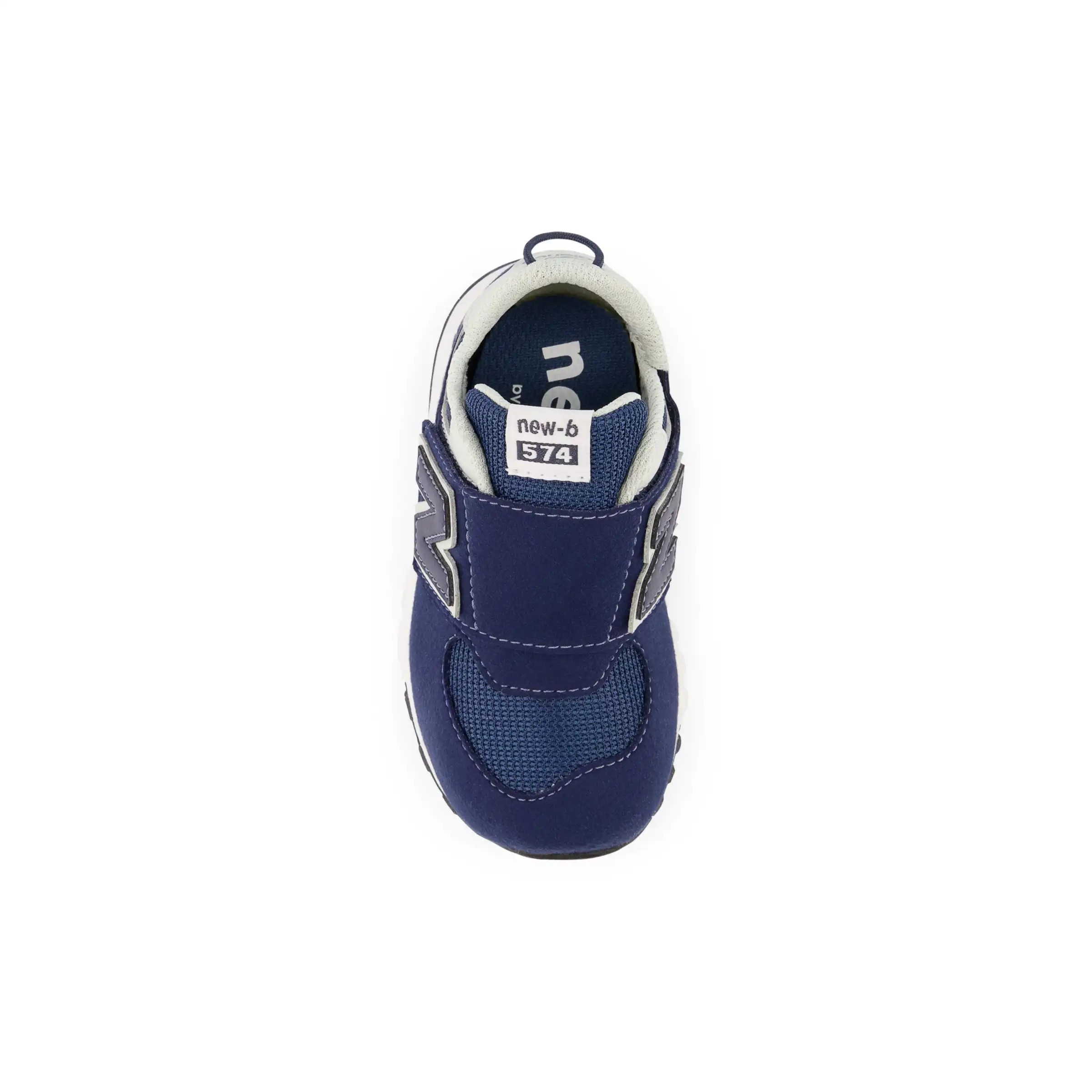 574 NEW-B Hook & Loop - NB Navy with White