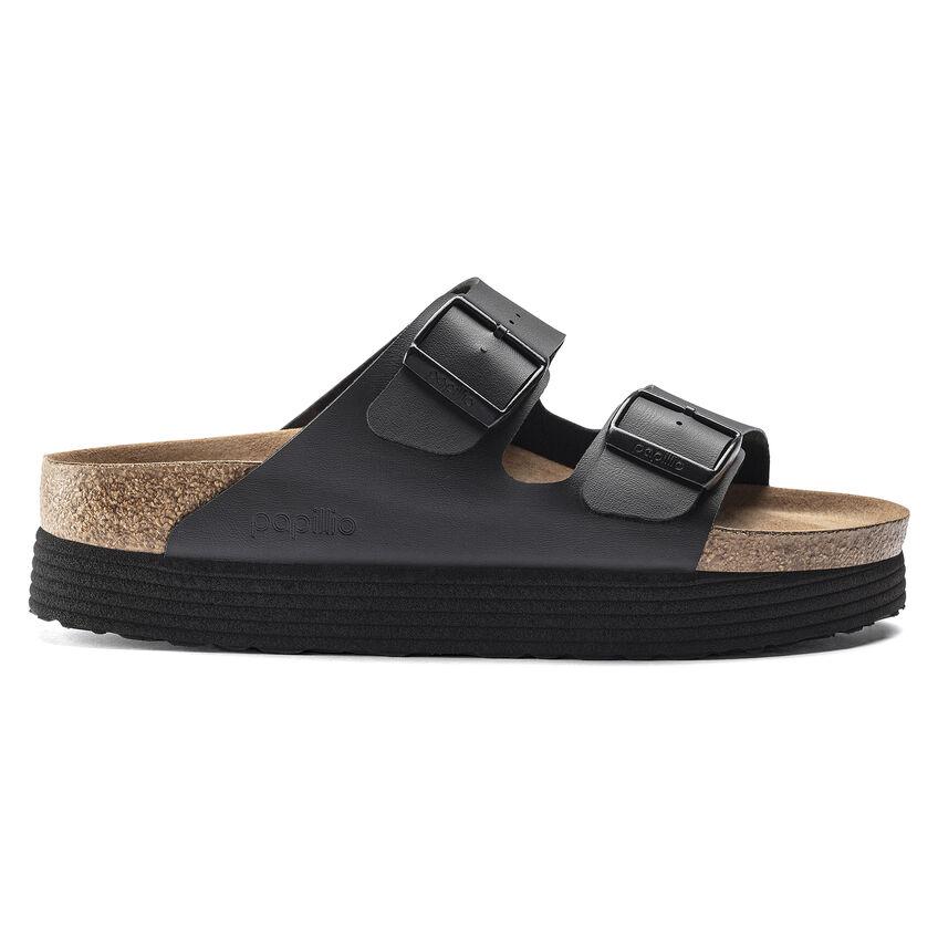 Women's Arizona Platform Vegan Birko-Flor Black