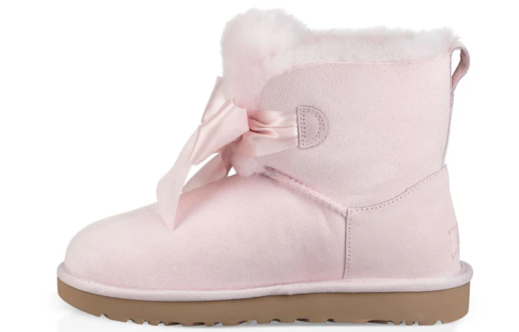 (WMNS) UGG F18 Mini Bow Fleece Lined Pink 1098360-SLPN