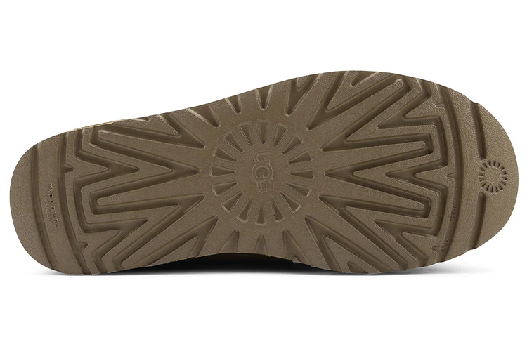 (WMNS) UGG Mini Bailey Bow Velvet Ribbon 2.0 'Chestnut Brown' 1118975-CHE