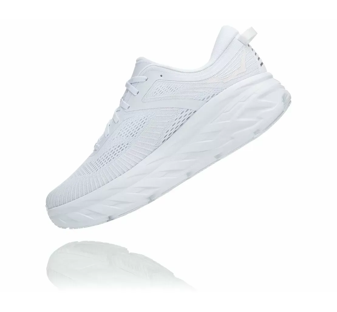 Hoka One One Women's Bondi 7 WHITE / WHITE