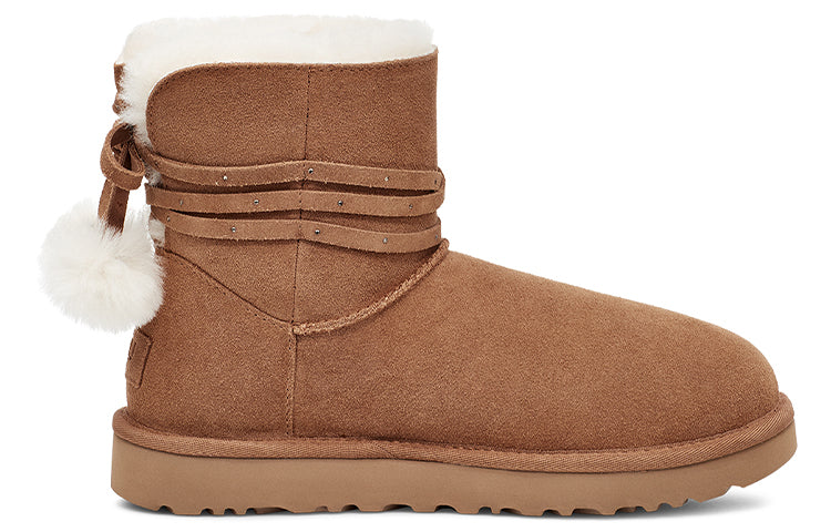(WMNS) UGG Mini Bailey Bow Pom 1125382-CHE