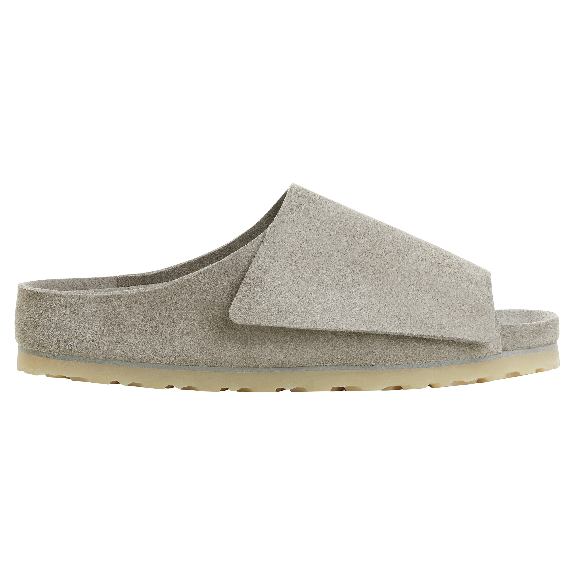 Los Feliz Suede - Cement Melange