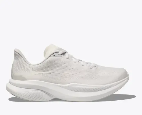 Hoka One One Women's Mach 6 White / White