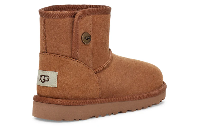 UGG Jona Fleece Lined Big Boys Brown 1118890K-CHE