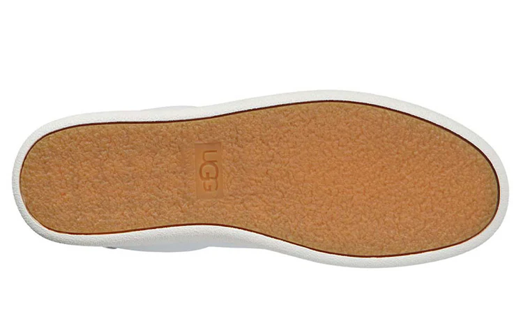 (WMNS) UGG Milo Leather Trainer 1019107-WHT