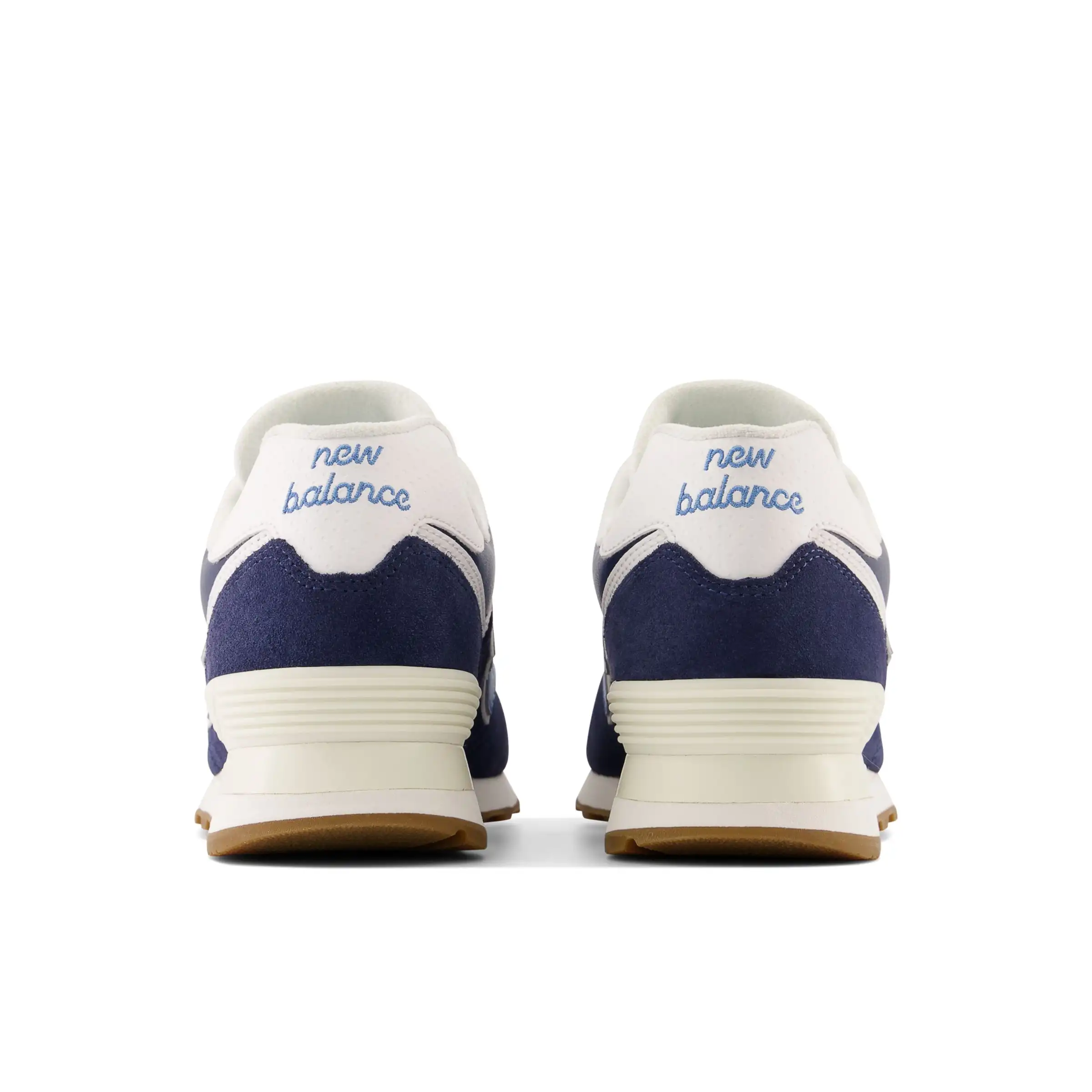 574 - Navy with White