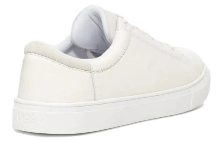 UGG Baysider Low Weather Shoe 'White Leather' 1130753-WHTL