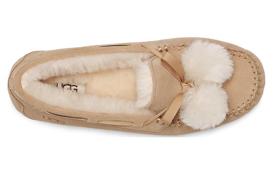 (WMNS) UGG Dakota Moccasins Slippers 'LIght Chestnut'' 1138651-SAN