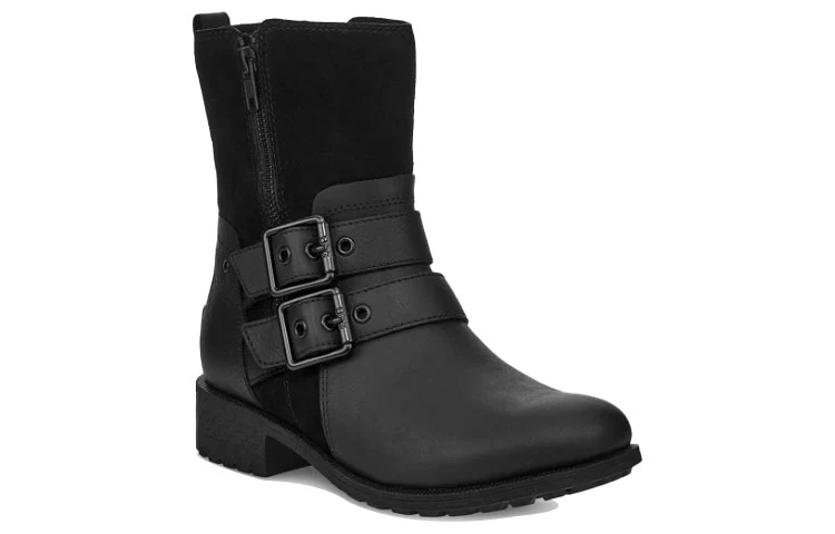 (WMNS) UGG Wilde Mid-Top Black 1103572-BLK