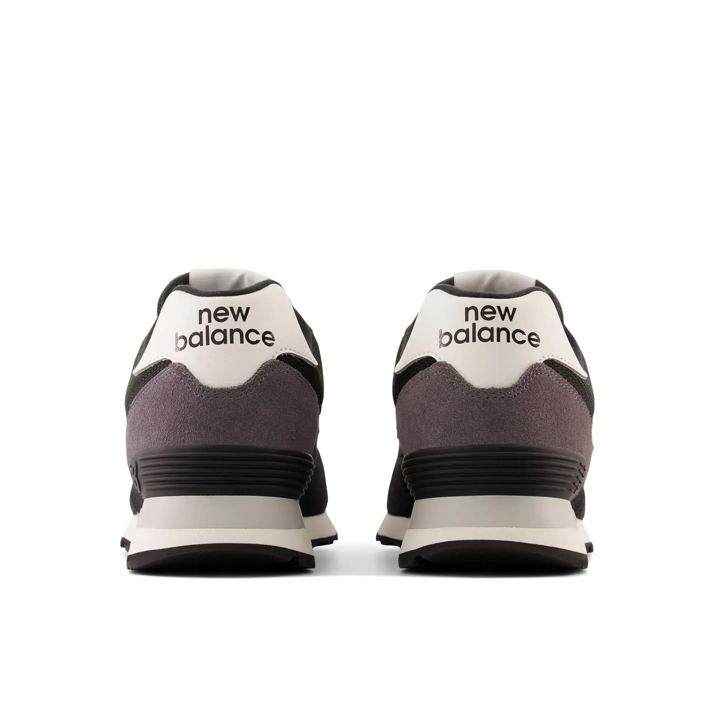 574 - Black with White