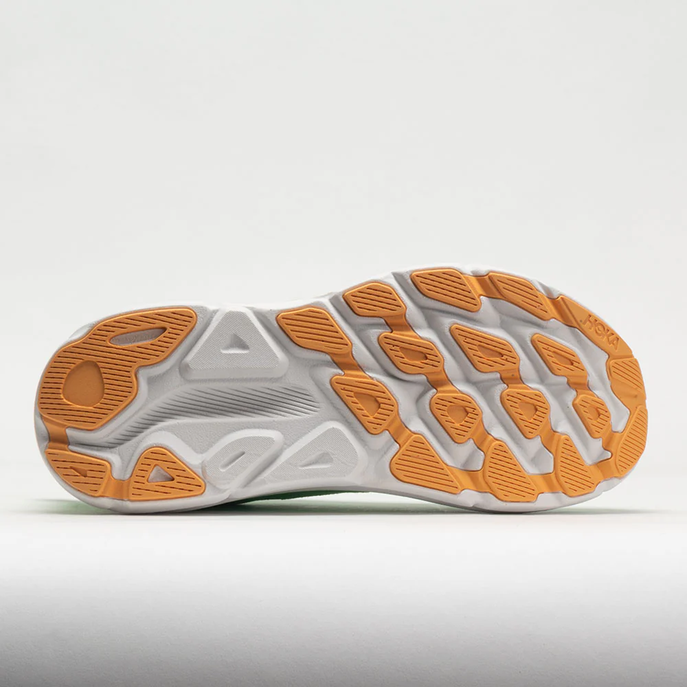 HOKA Clifton 9 Men's Zest/Lime Glow