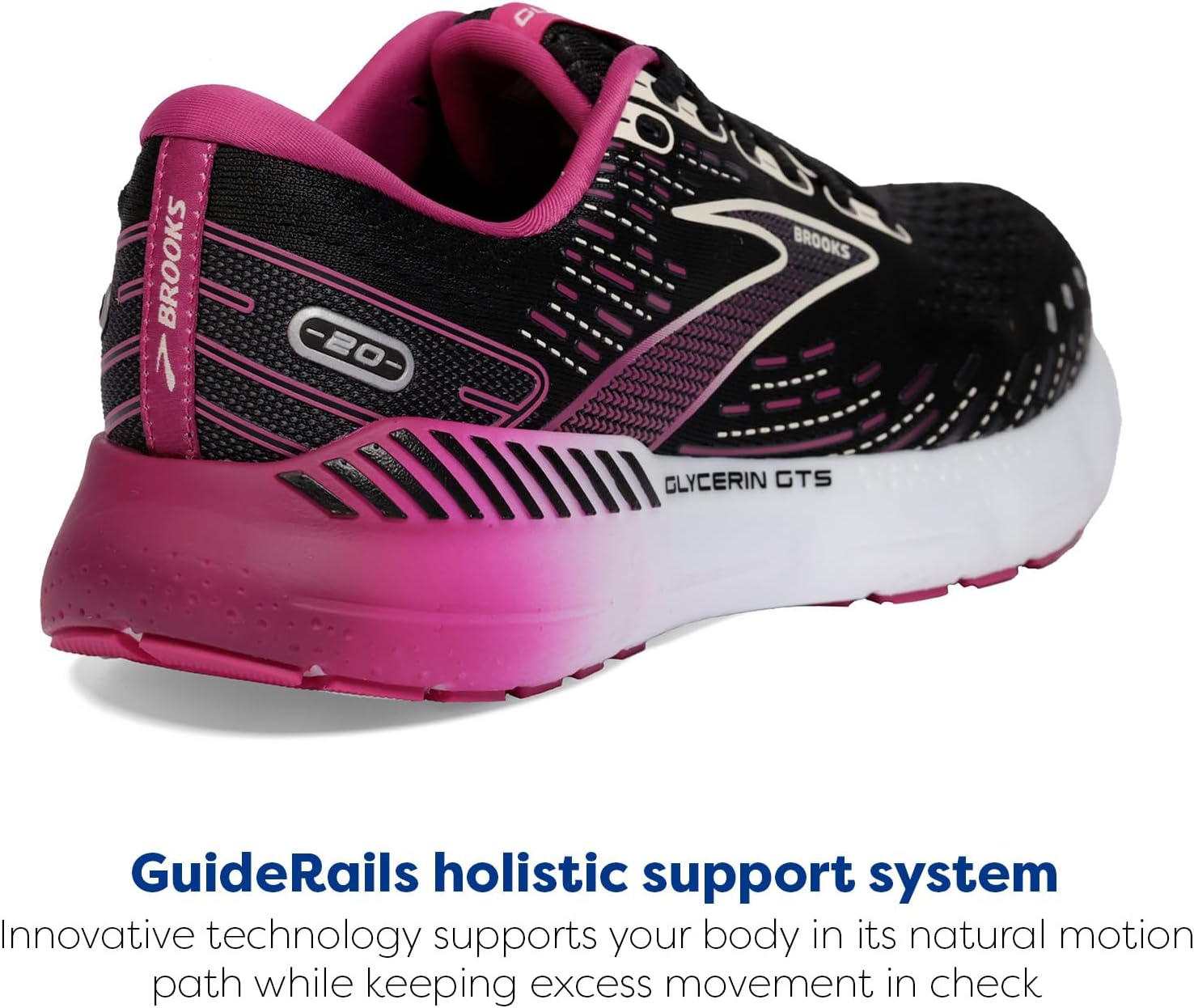 Brooks Women's Glycerin GTS 20 Supportive Running Shoe