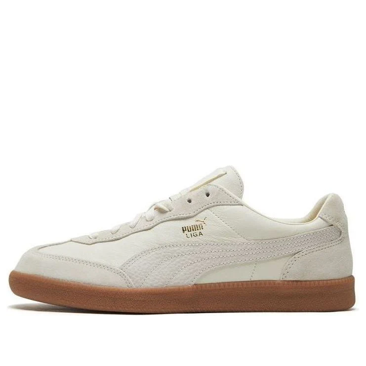 PUMA Liga Leather Shoe Beige 364597-01