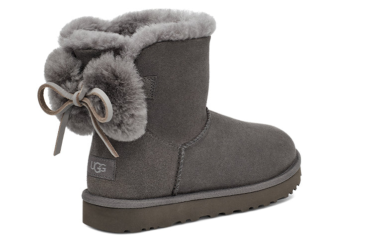 (WMNS) UGG Classic Double Bow Mini 1127130-CHRC