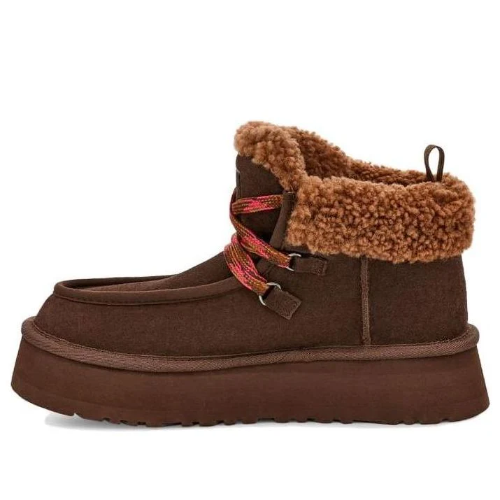 (WMNS) UGG Funkarra Cabin Cuff 'Brown' 1143954-BCDR