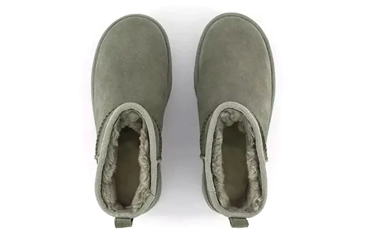 (WMNS) UGG Classic Ultra Mini Platform 'Moss Green' 1135092-MSG