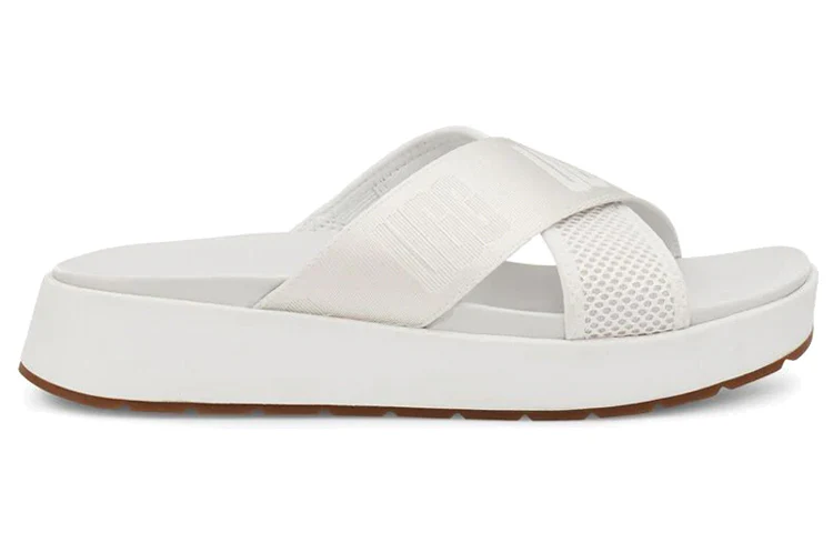 (WMNS) UGG Emily Mesh Slides 'White' 1119491-WMS