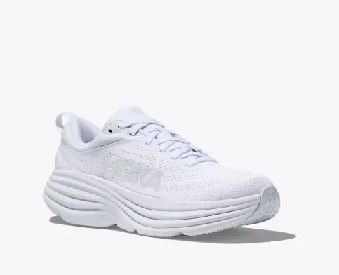 Hoka One One Bondi  8 Women's White / White