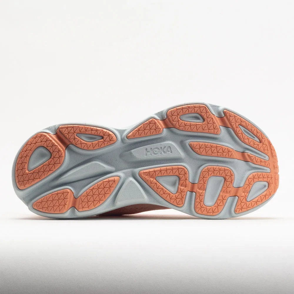 Hoka One One Bondi  8 Women's Shell Coral/Peach Parfait