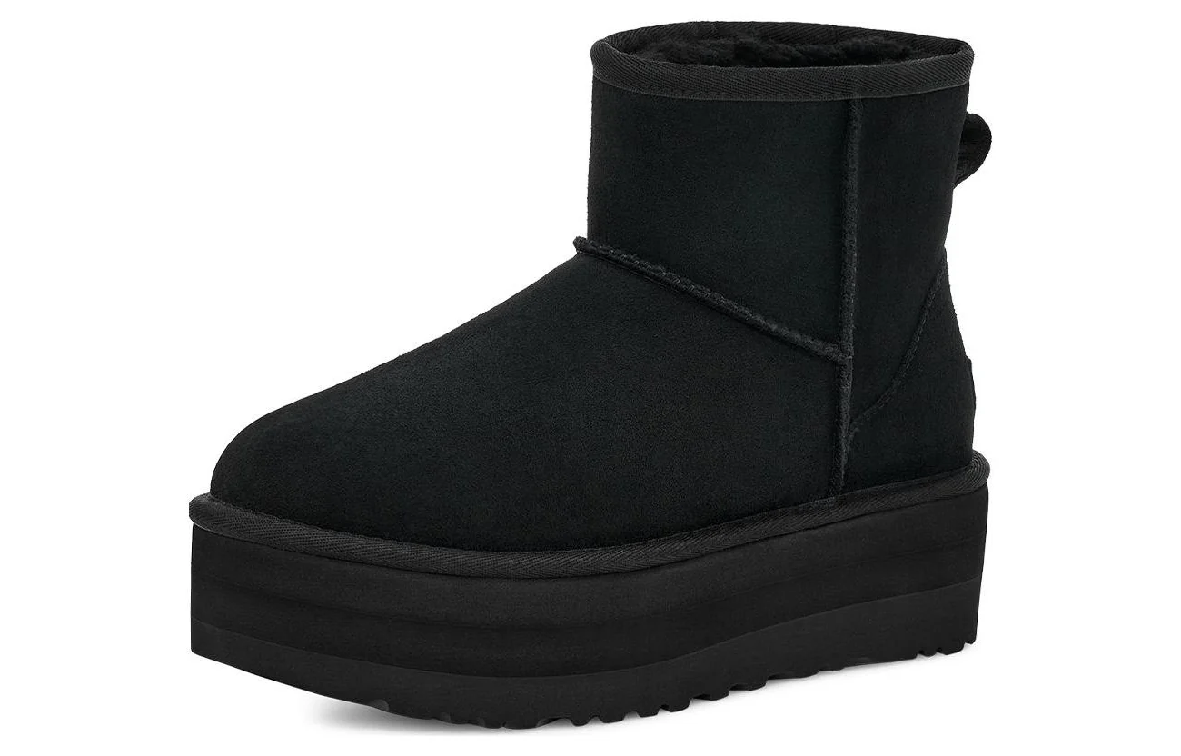 (WMNS) UGG Classic Mini Platform 'Black' 1134991-BLK