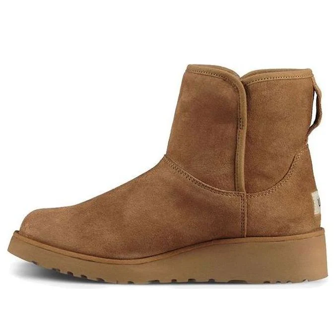 (WMNS) UGG Classic Slim W Kristin Boot Brown 1012497-CHE