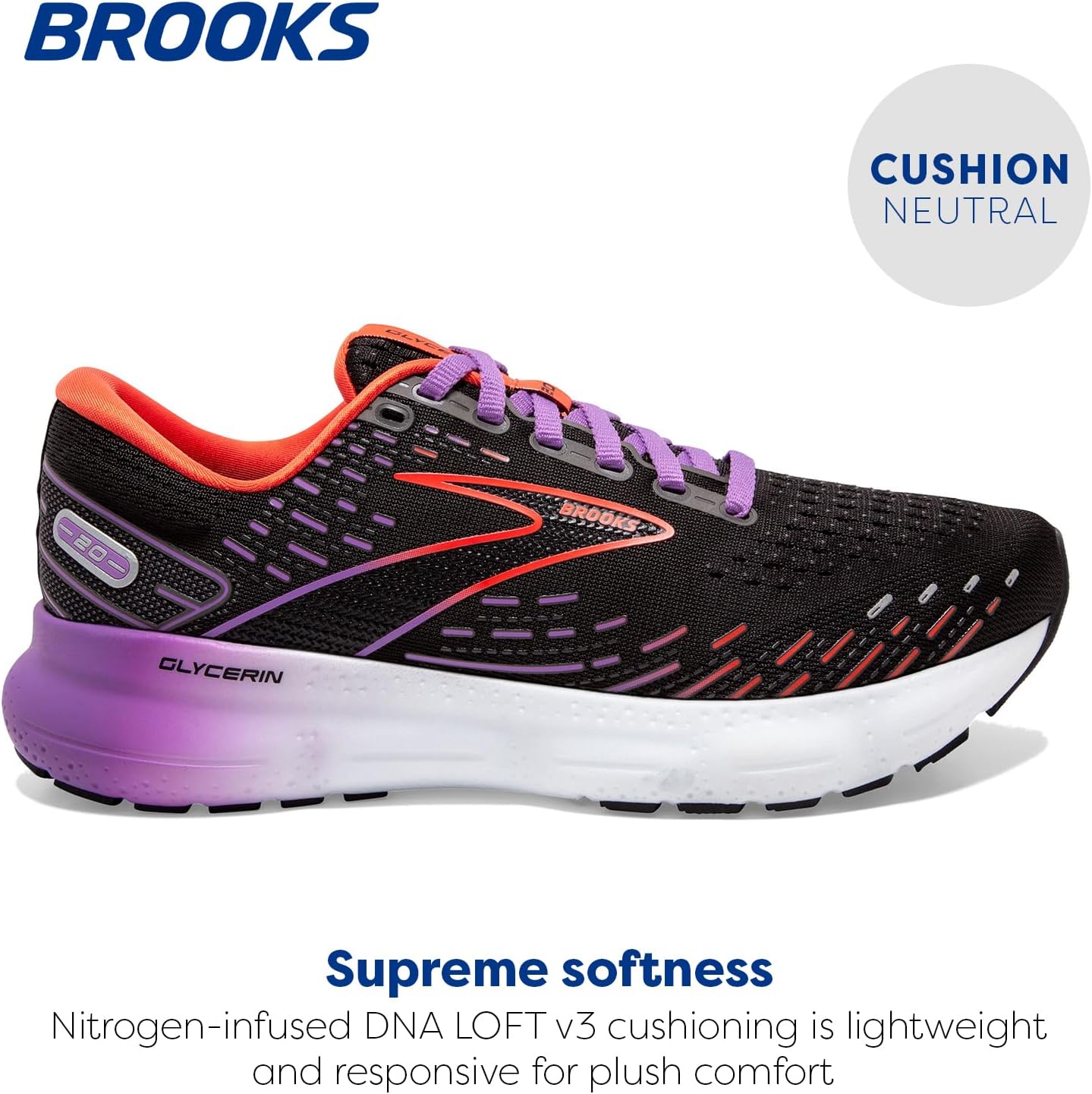 Brooks Women's Glycerin 20 Neutral Running Shoe