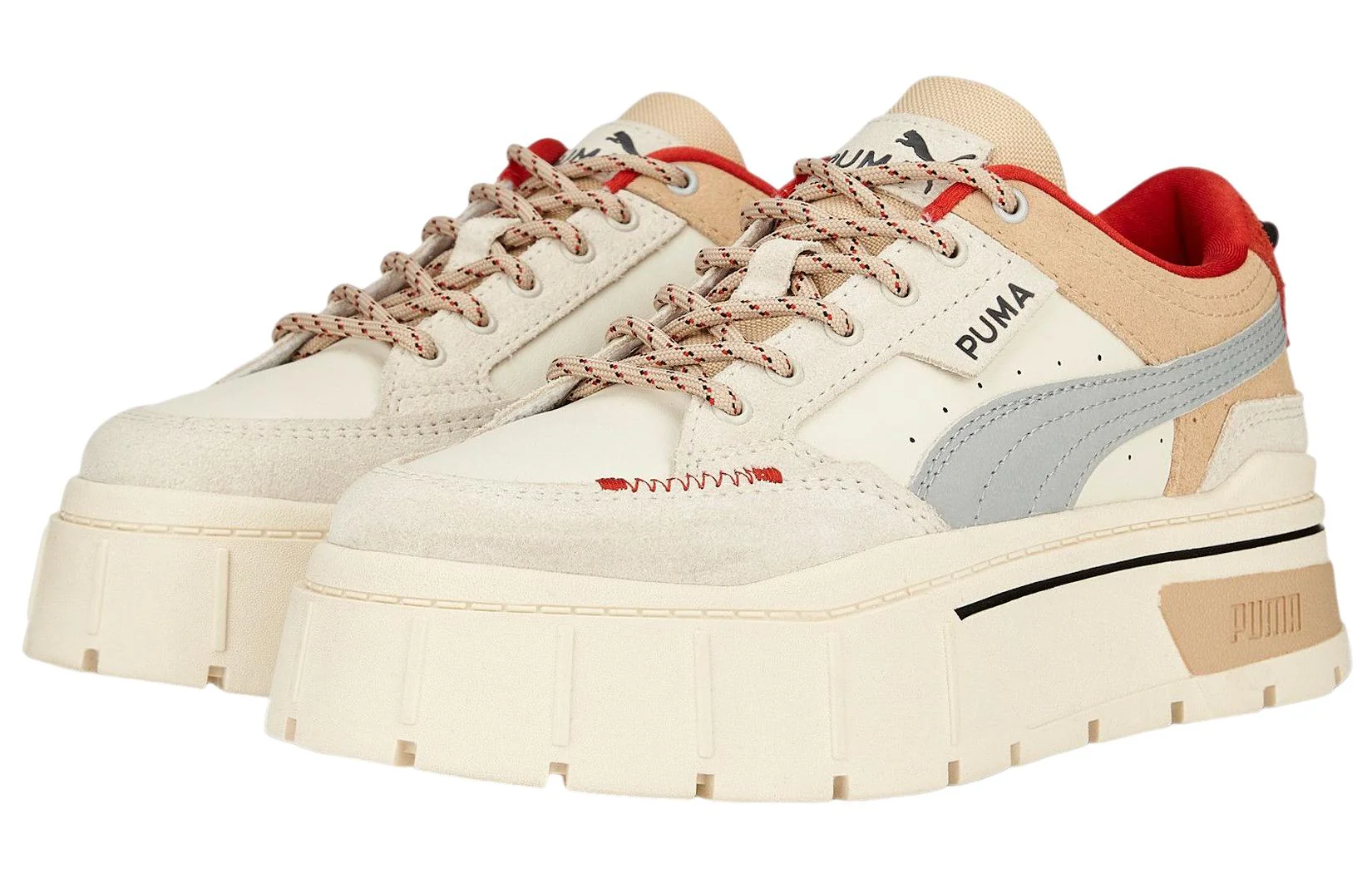(WMNS) PUMA Mayze Stack 'Retro Grade - Vaporous Grey Red' 386450-01