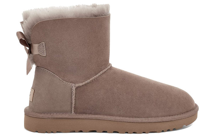 (WMNS) UGG Mini Bailey Bow II Boot Fleece Lined Snow Boots 1016501-CRBO