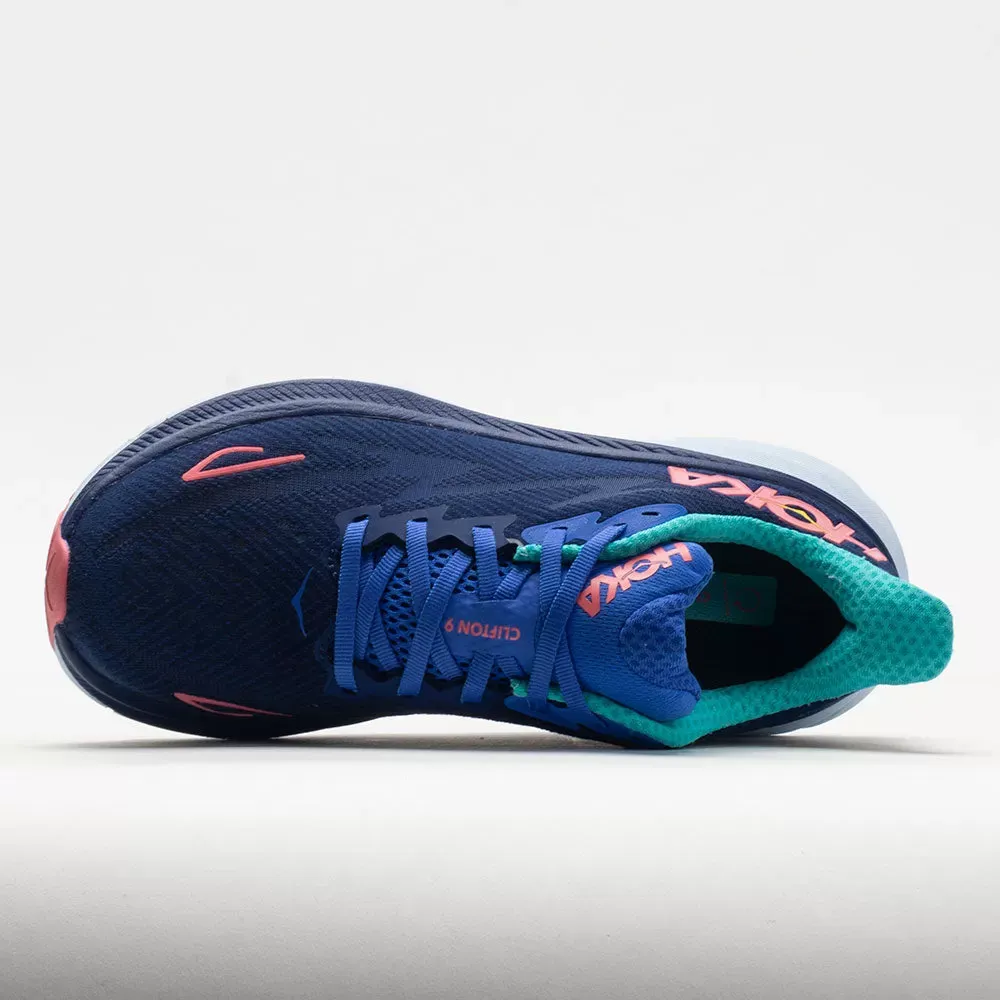 Hoka One One Clifton 9 Women's Bellwether Blue/Ceramic