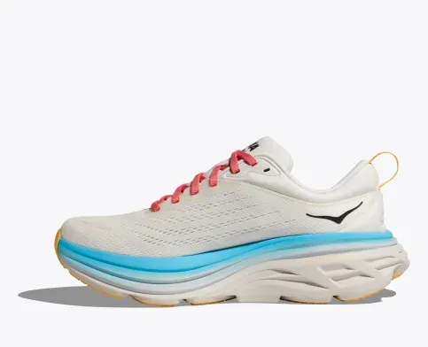 Hoka One One Bondi  8 Women's Blanc De Blanc / Swim Day