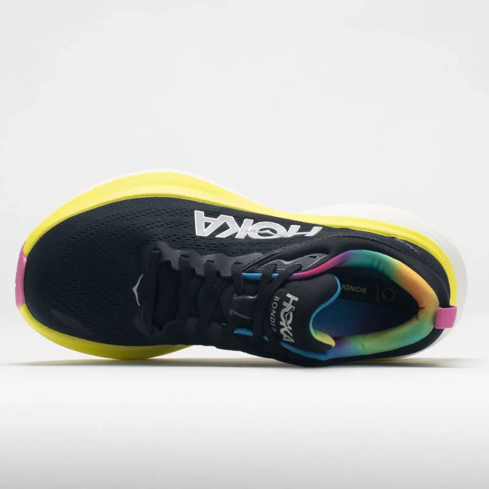 Hoka One One Bondi 8 Women's Black/Citrus Glow