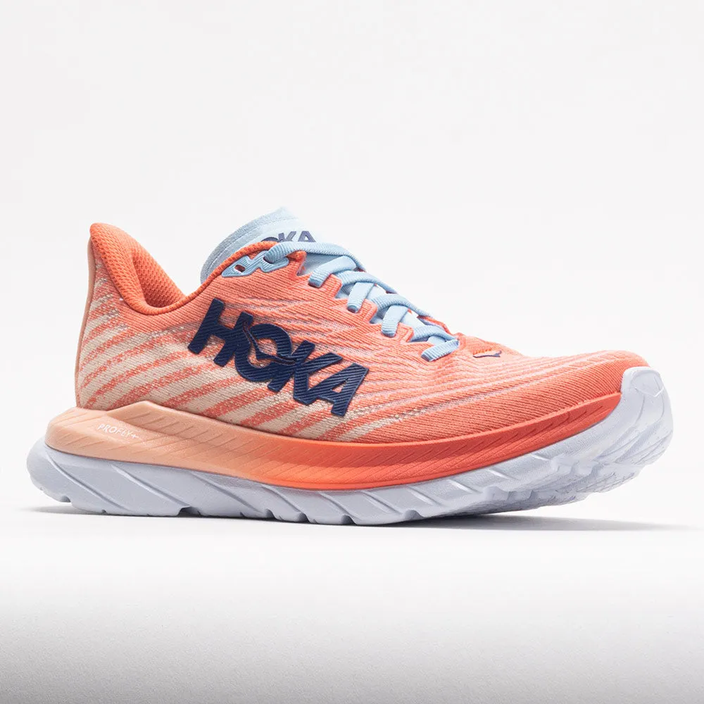 Hoka One One Mach 5 Women's Camellia/Peach Parfait
