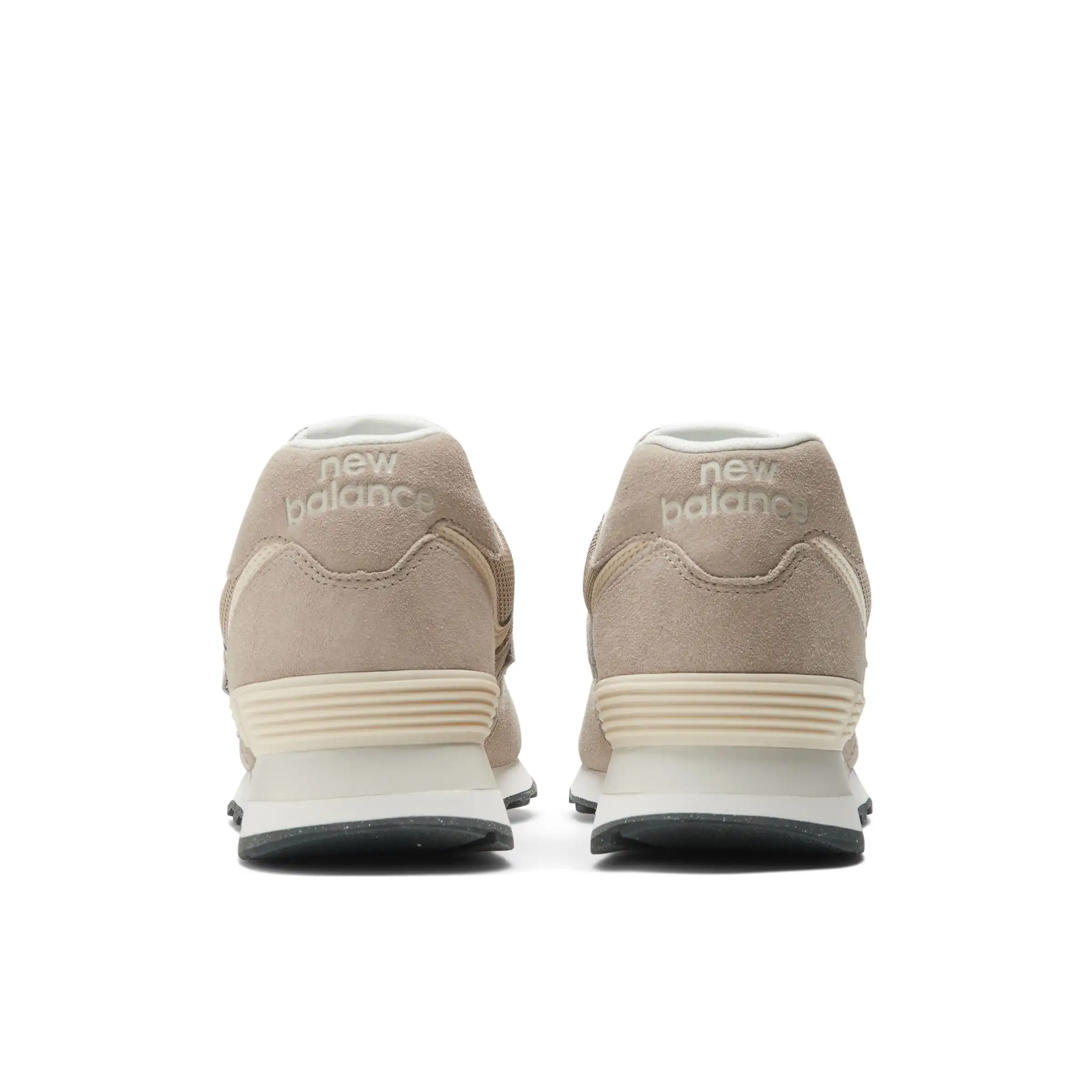 574 - Beige with Off White