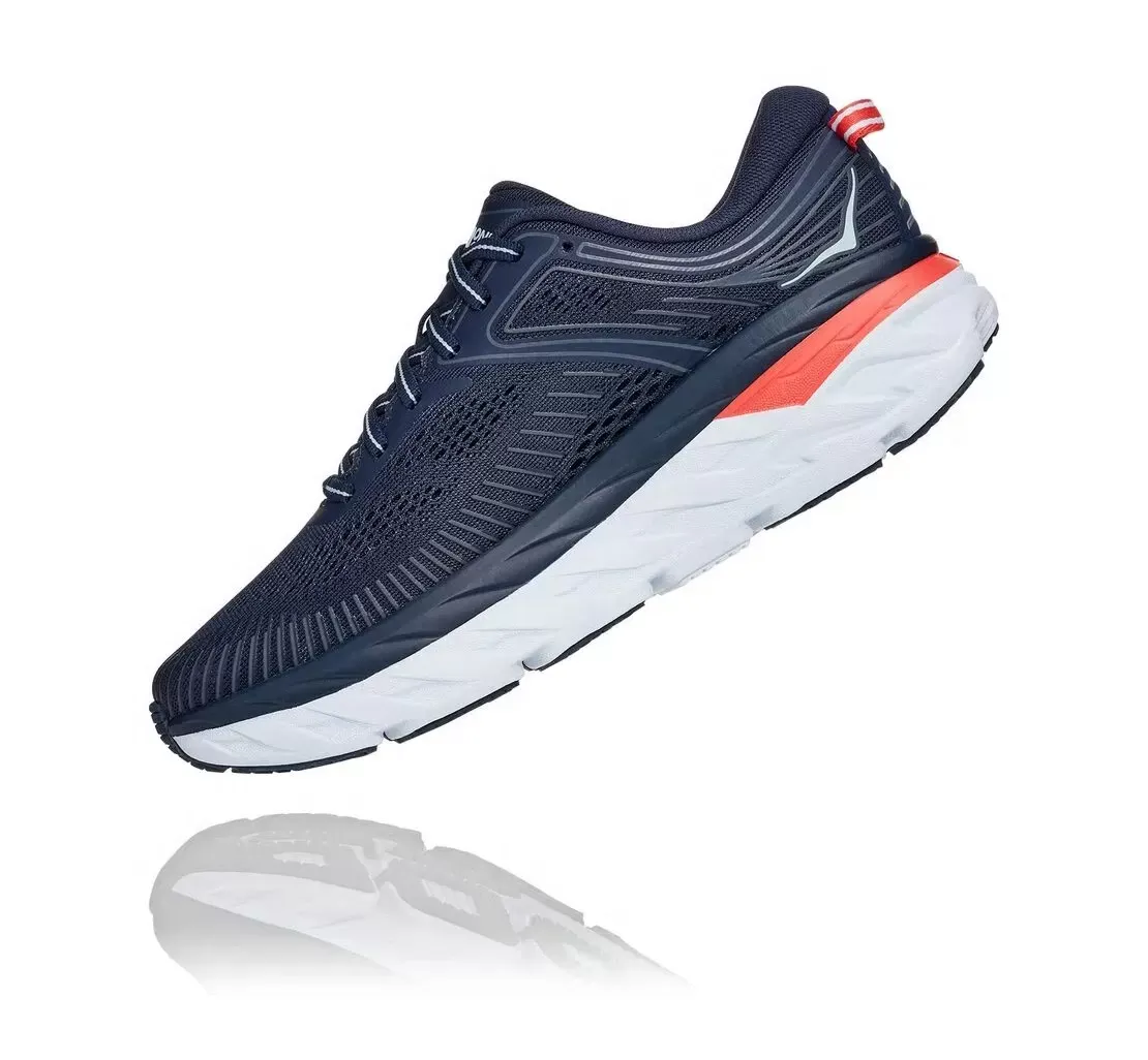 Hoka One One Women's Bondi 7 BLACK IRIS / BALLAD BLUE