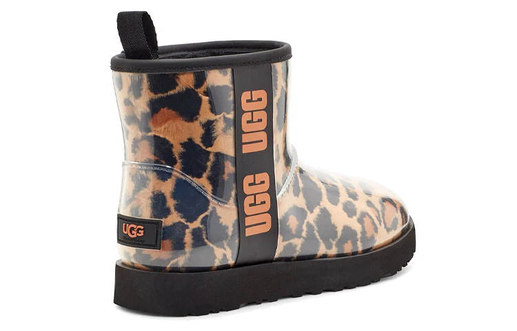 (WMNS) UGG Classic Clear Mini LOGO 'Black' 1122512-BTC