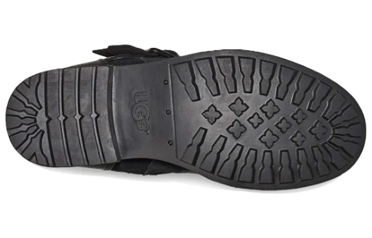 (WMNS) UGG Wilde Mid-Top Black 1103572-BLK