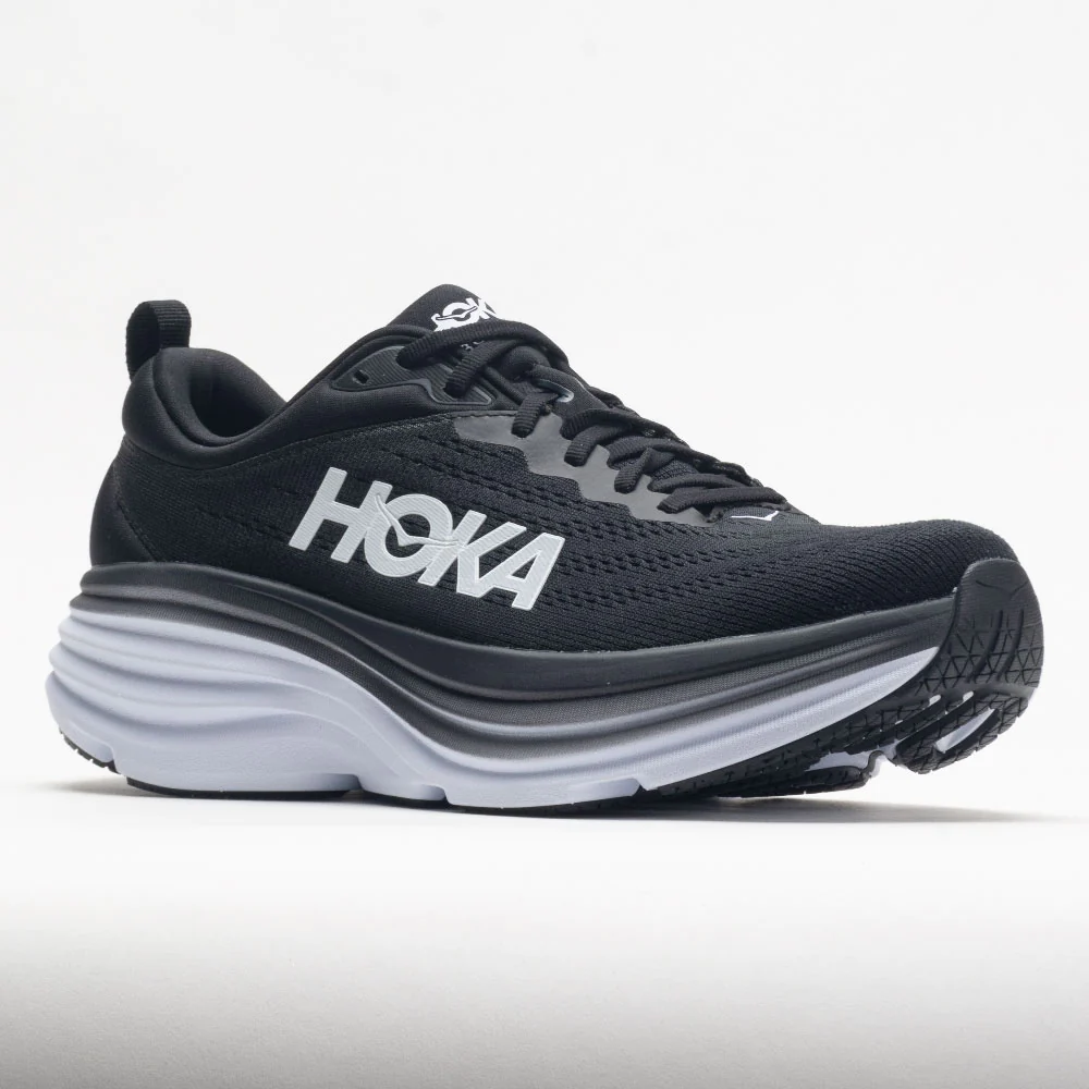 HOKA Bondi 8 Men's Black/White