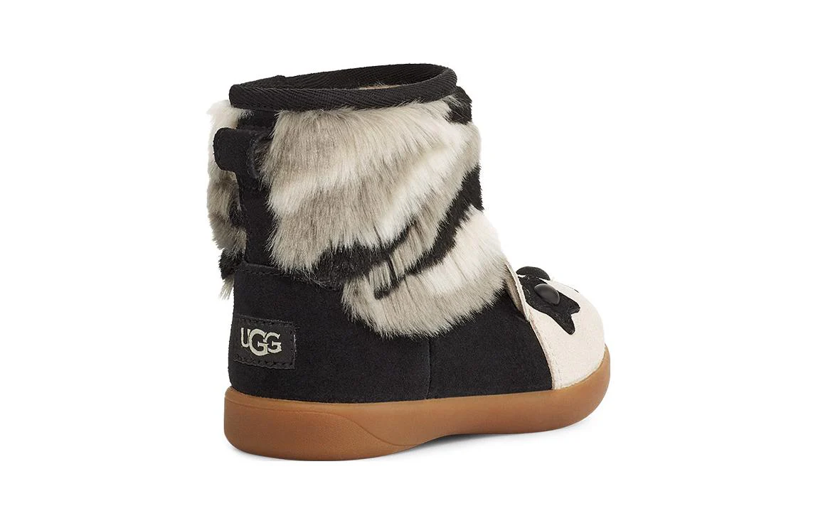 (TD) UGG Panda Stuffie 'Black White' 1130353T-BLK