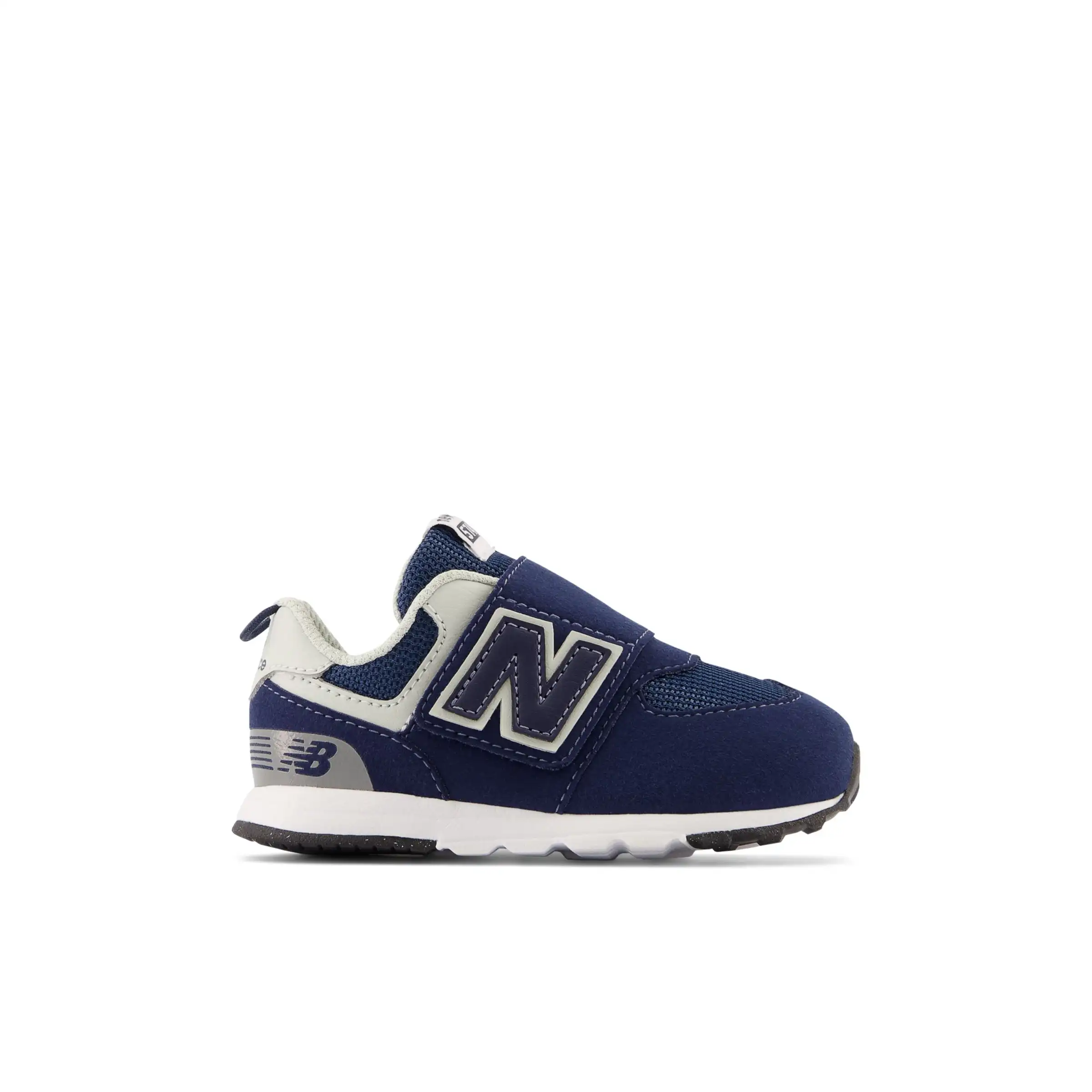 574 NEW-B Hook & Loop - NB Navy with White