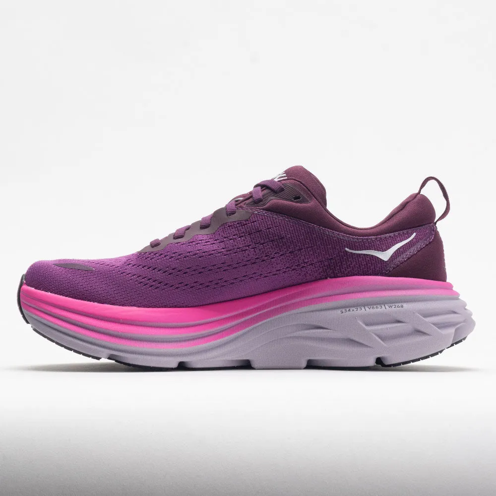 Hoka One One Bondi  8 Women's Beautyberry/Grape Wine
